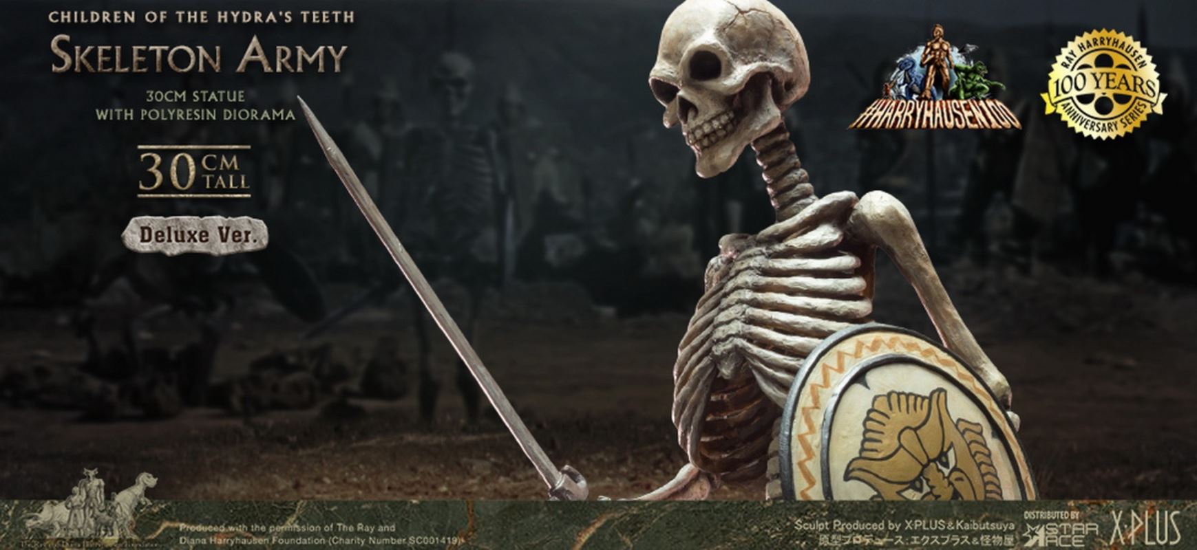 Ray Harryhausen 100th Birthday - Skeleton Corps