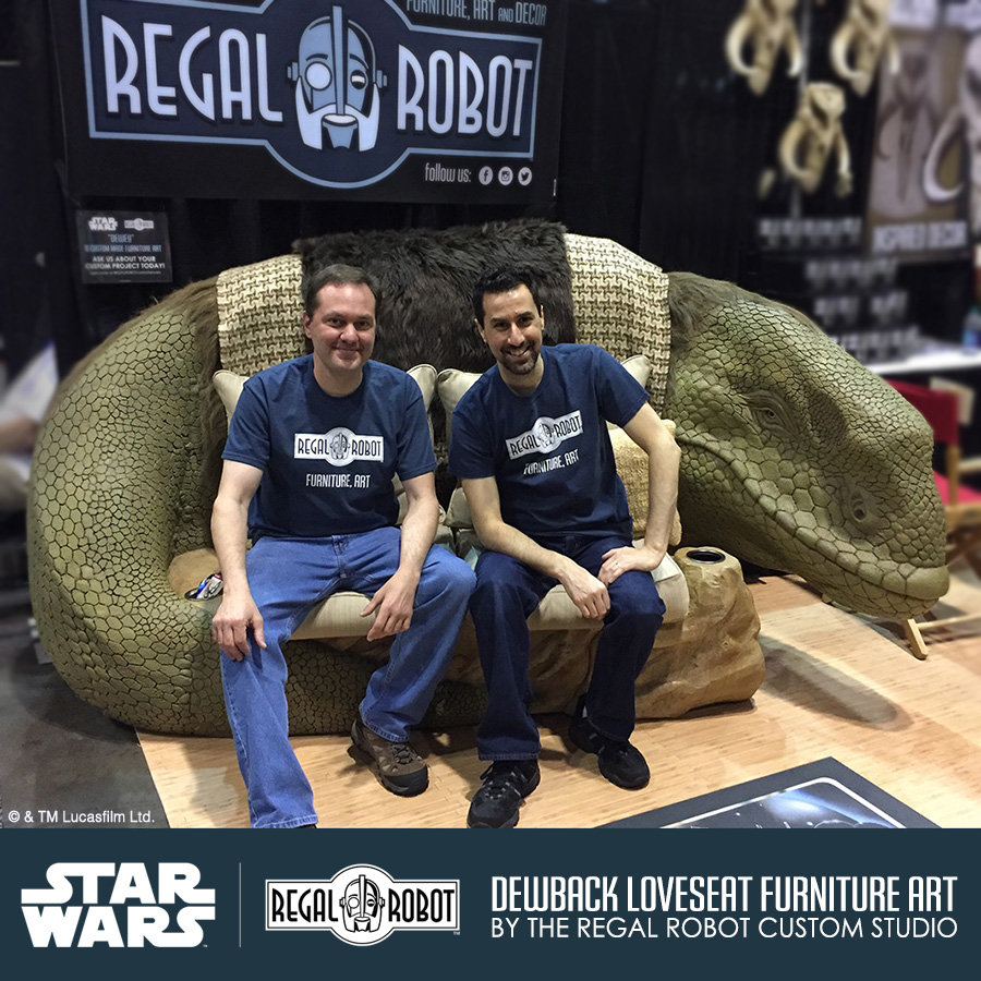 Dewback Loveseat Wetback Lizard Sofa