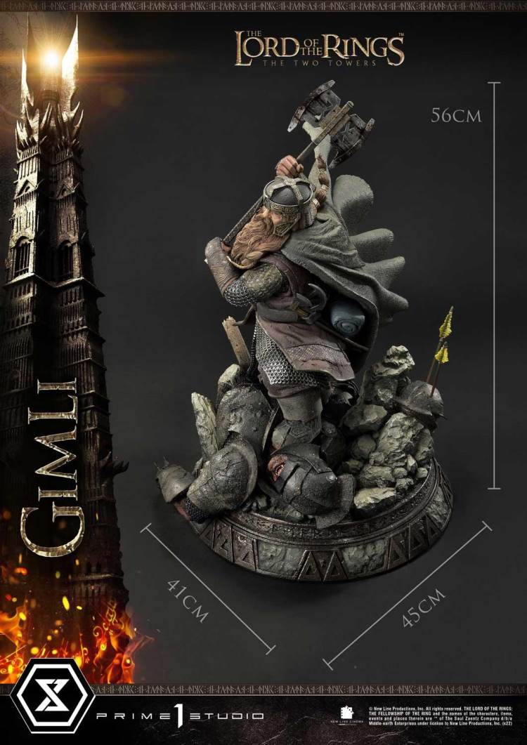 The Lord of the Rings: The Two Tower (Film) Gimli