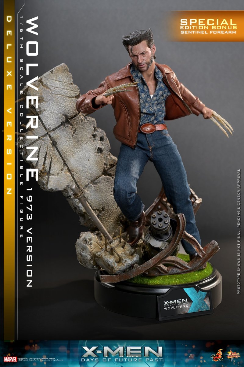 X-MEN: DAYS OF FUTURE PAST WOLVERINE (1973 VERSION) DELUXE VERSION 1/6