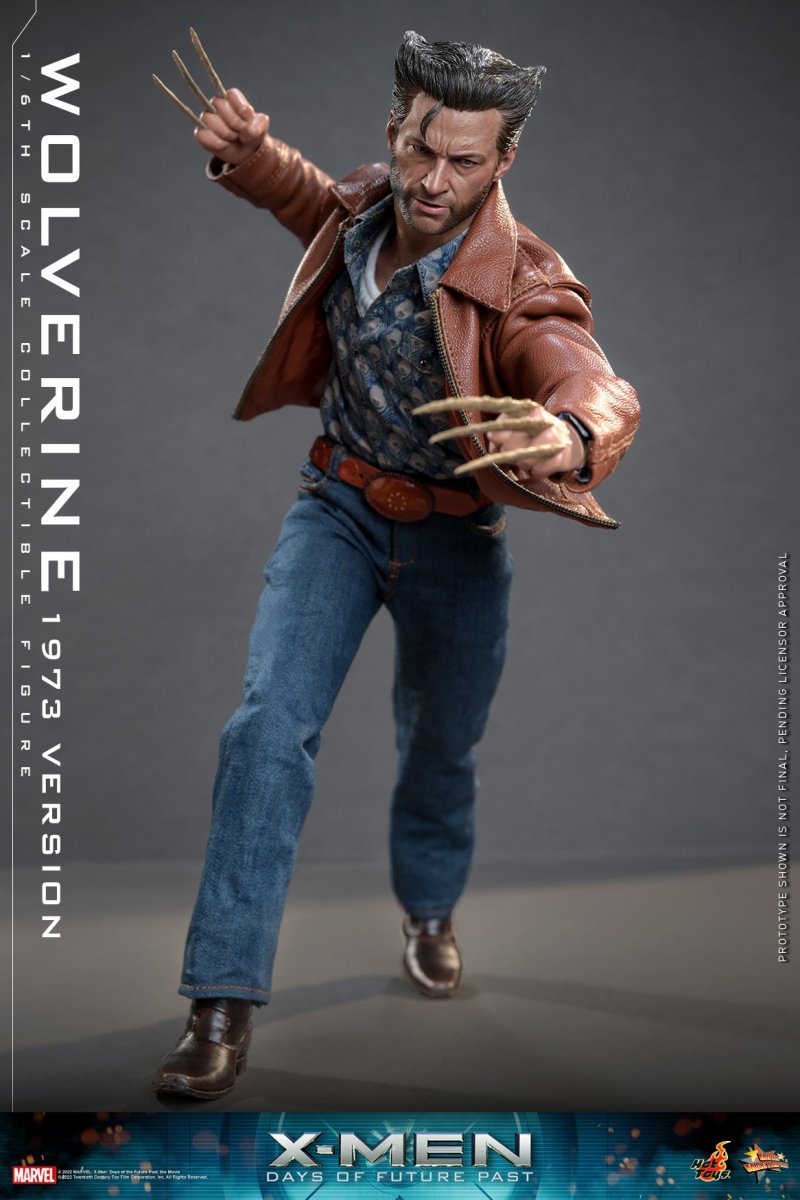 X-MEN: DAYS OF FUTURE PAST WOLVERINE (1973 VERSION) DELUXE VERSION 1/6