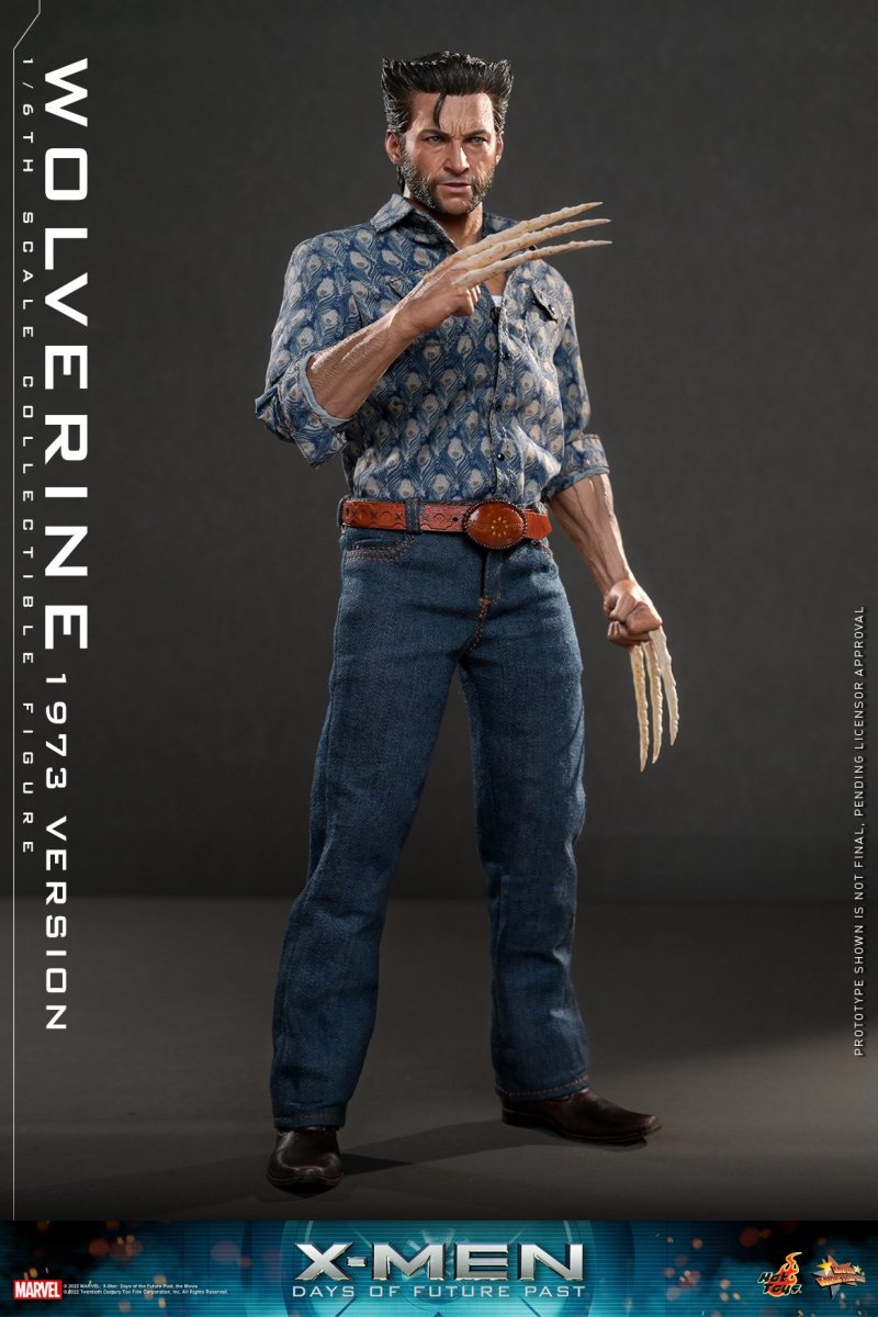 X-MEN: DAYS OF FUTURE PAST WOLVERINE (1973 VERSION) DELUXE VERSION 1/6
