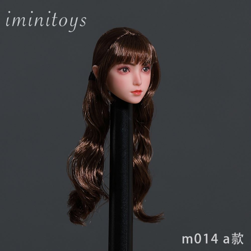 Lolita girl beauty head sculpture (M014) 1/6