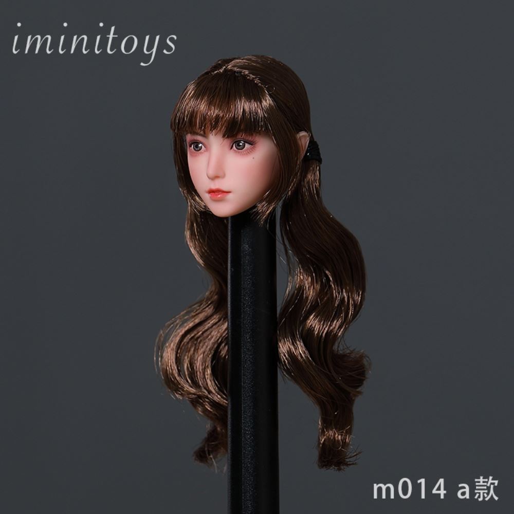 Lolita girl beauty head sculpture (M014) 1/6
