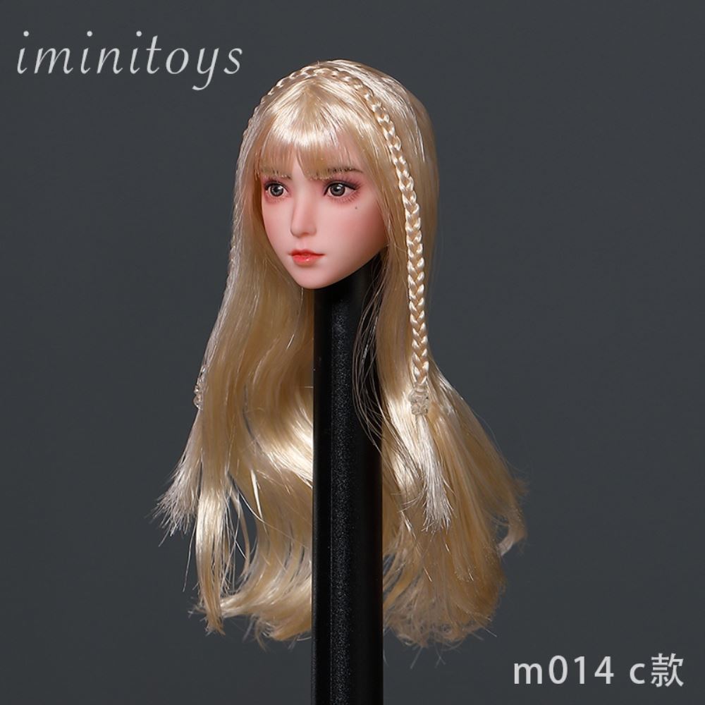 Lolita girl beauty head sculpture (M014) 1/6