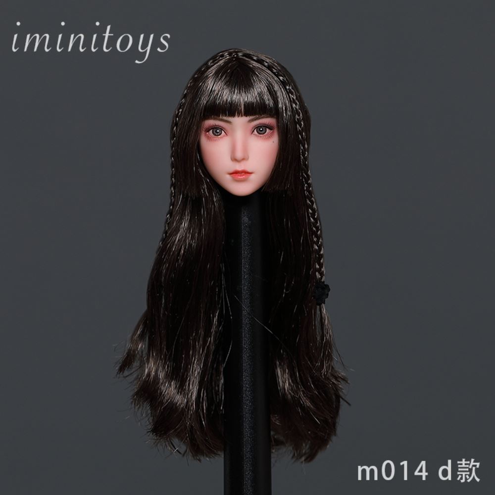 Lolita girl beauty head sculpture (M014) 1/6