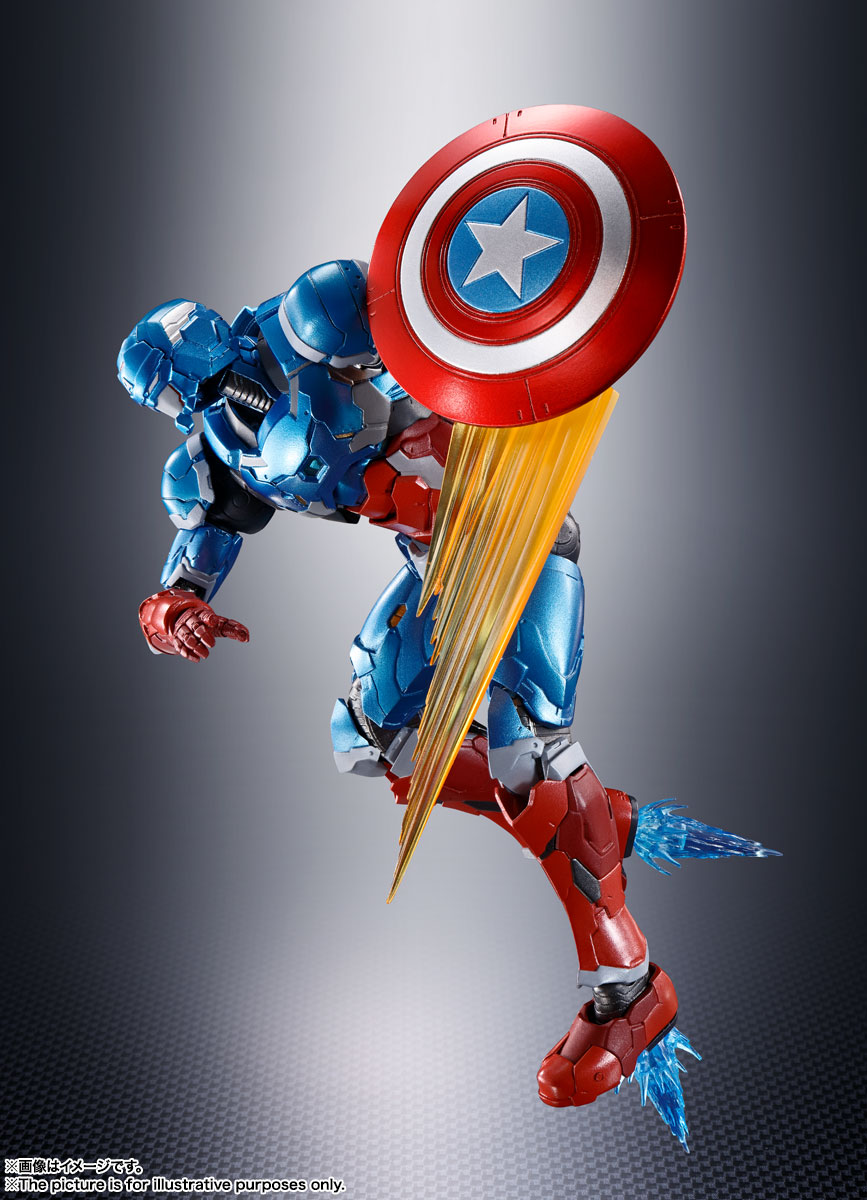 S.H.Figuarts Captain America (Tech on Avengers)