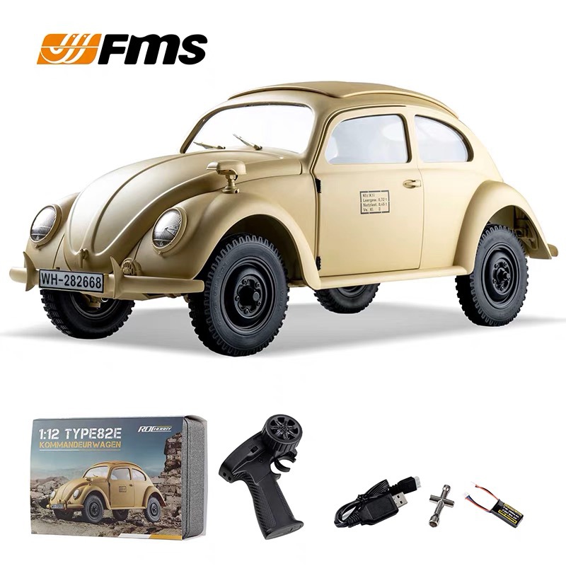 RC WWII German Type82E Beetle 1/12