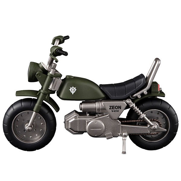 G.M.G. (Gundam Military Generation) Mobile Suit Gundam Zeon Army V-01 Zeon Army Soldier Motorcycle