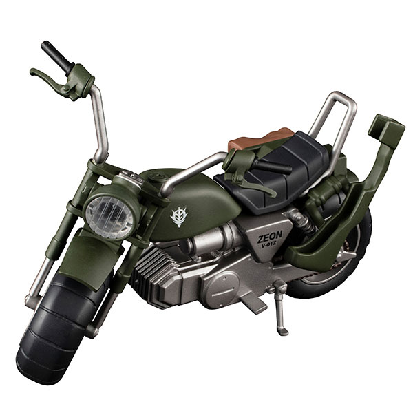 G.M.G. (Gundam Military Generation) Mobile Suit Gundam Zeon Army V-01 Zeon Army Soldier Motorcycle
