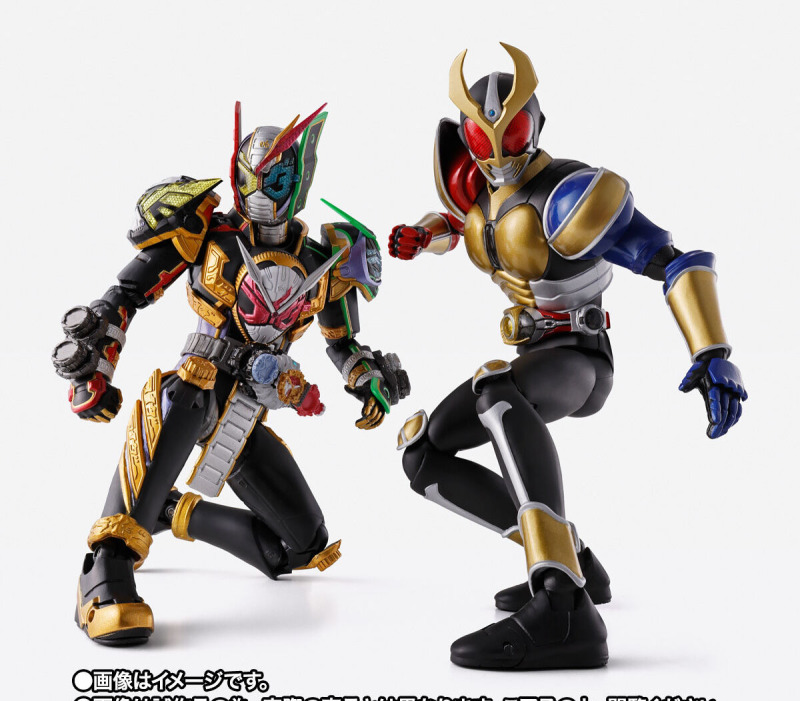 SHFiguarts (true bone carving method) Kamen Rider Agito Trinity Form
