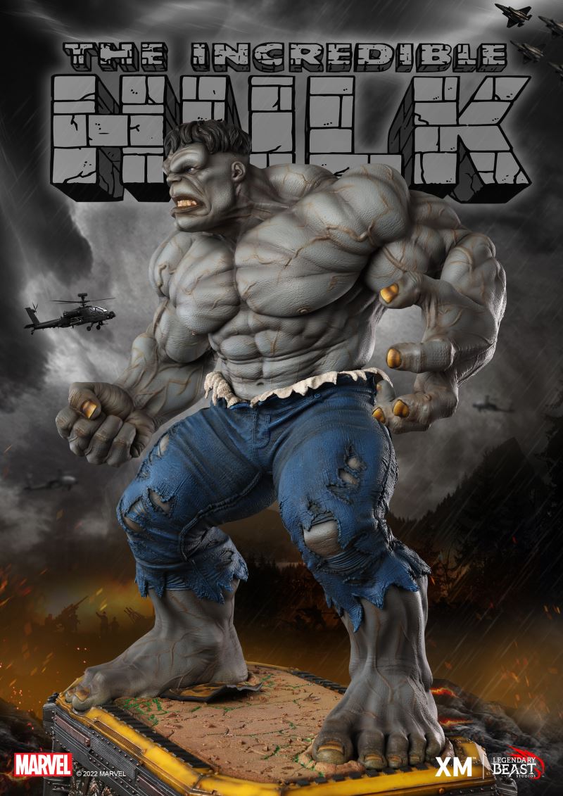 The Incredible Hulk: Grey Hulk Version 3rd Scale