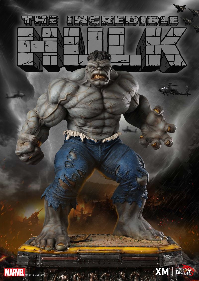 The Incredible Hulk: Grey Hulk Version 3rd Scale