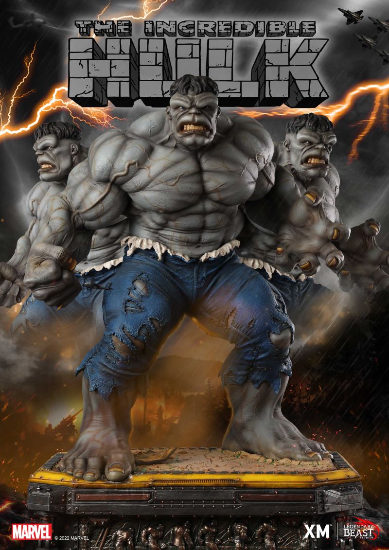 The Incredible Hulk: Grey Hulk Version 3rd Scale