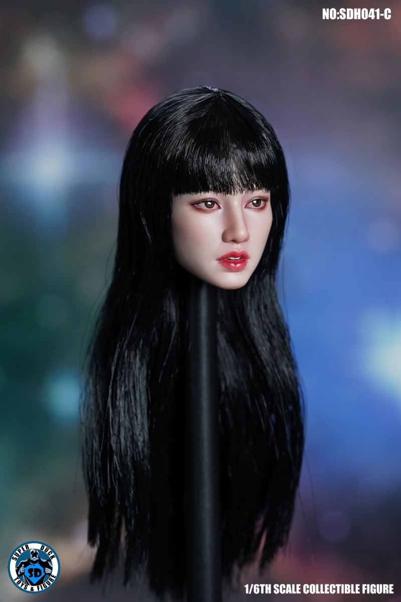 Korean group actress head carving 1/6