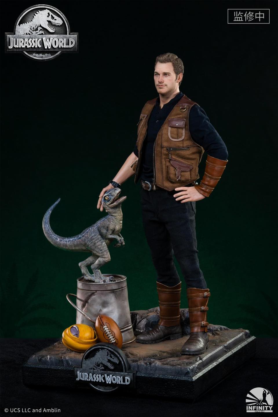 Jurassic World: Fallen Kingdom - Owen & Blue 1/4