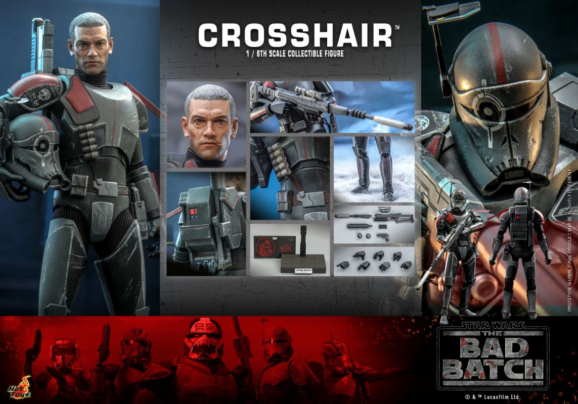 Star Wars The Bad Batch - CROSSHAIR 1/6