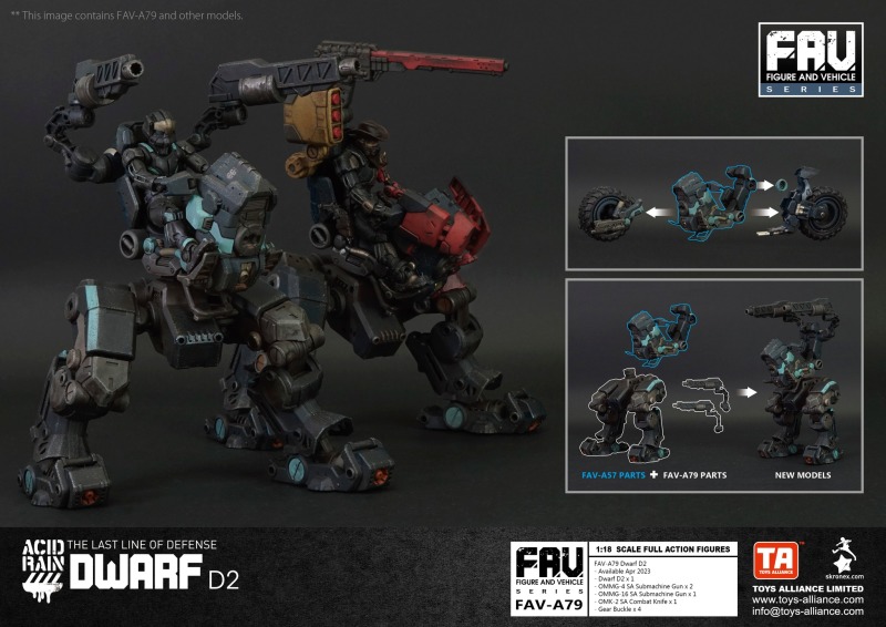 Acid Rain FAV-A79 Dwarf D2