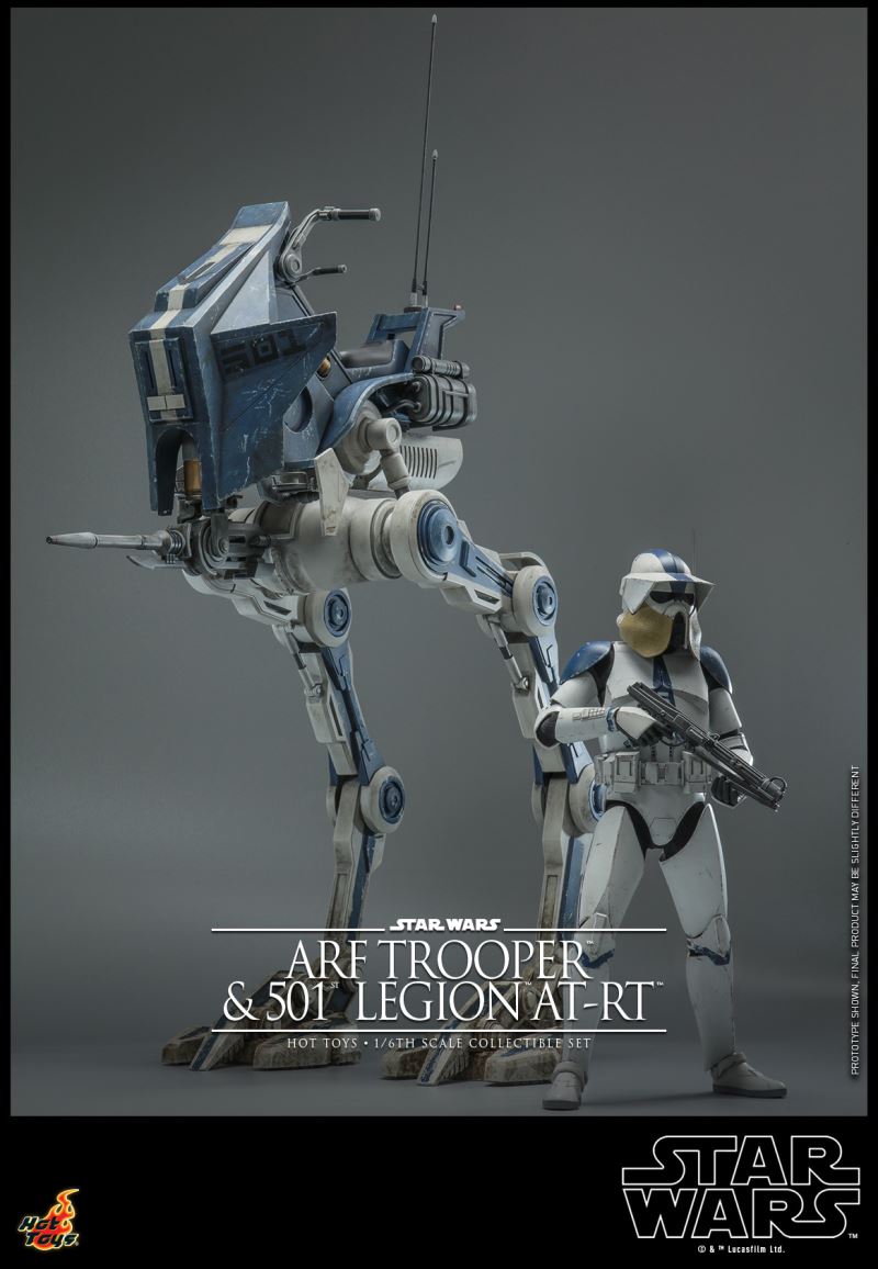Star Wars - The Clone Wars - 501 Legion Scout & AT-RT Walker
