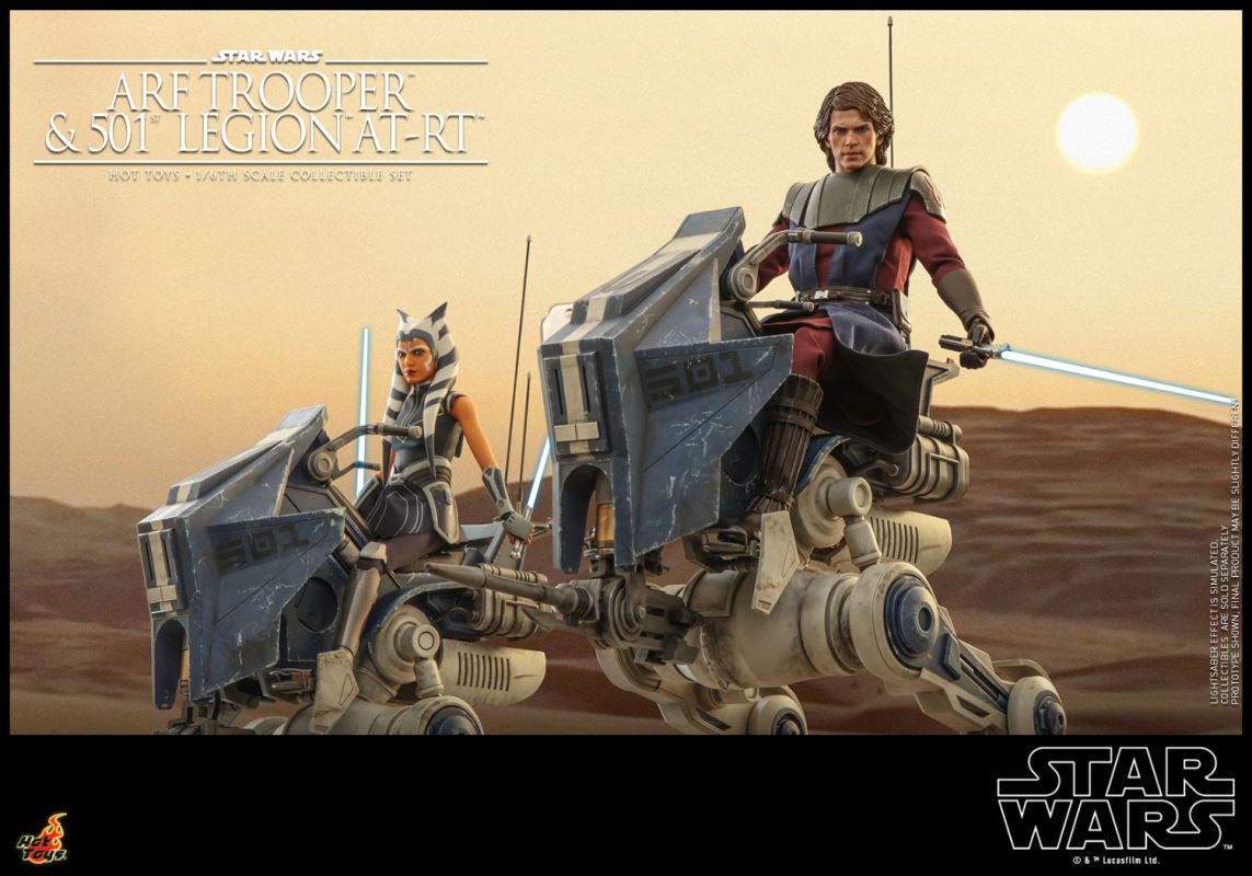 Star Wars - The Clone Wars - 501 Legion Scout & AT-RT Walker