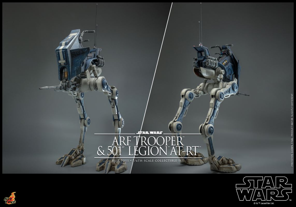 Star Wars - The Clone Wars - 501 Legion Scout & AT-RT Walker