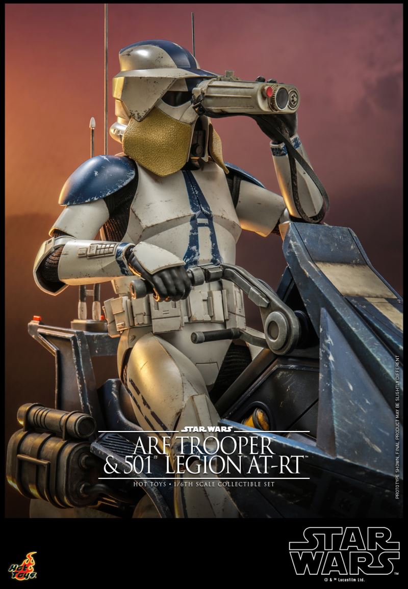 Star Wars - The Clone Wars - 501 Legion Scout & AT-RT Walker