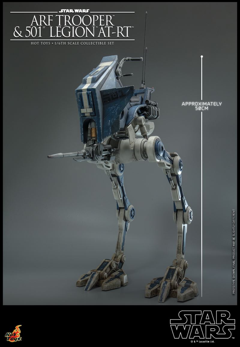 Star Wars - The Clone Wars - 501 Legion Scout & AT-RT Walker
