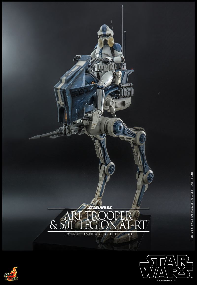 Star Wars - The Clone Wars - 501 Legion Scout & AT-RT Walker