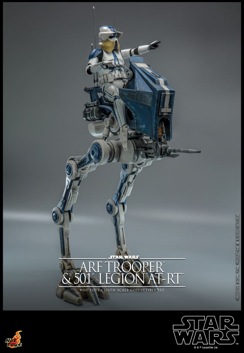 Star Wars - The Clone Wars - 501 Legion Scout & AT-RT Walker