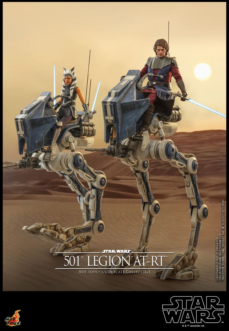 Star Wars - The Clone Wars - 501 Legion Scout & AT-RT Walker