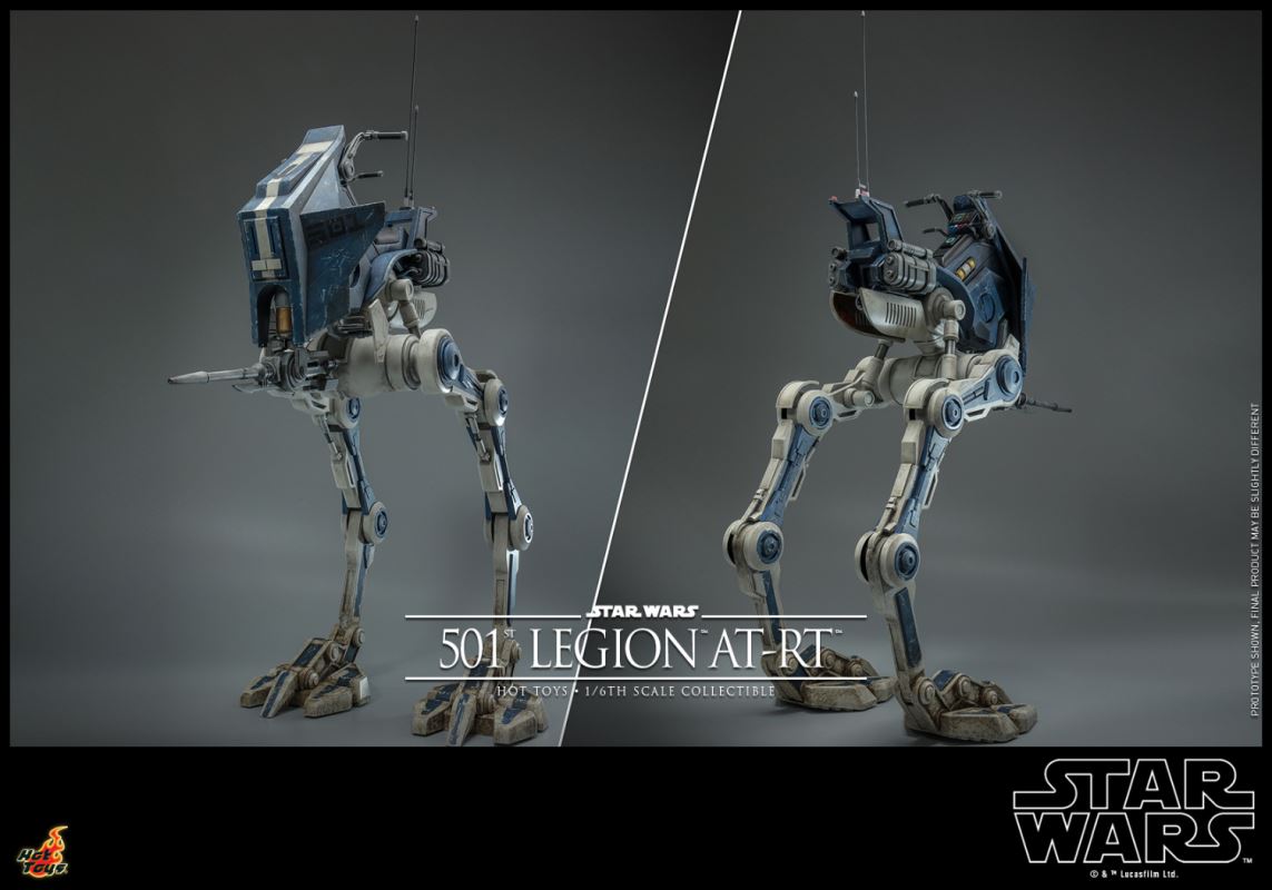 Star Wars - The Clone Wars - 501 Legion Scout & AT-RT Walker