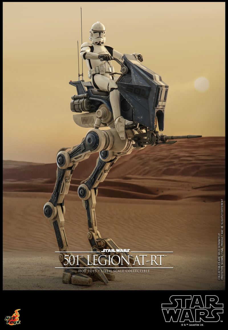 Star Wars - The Clone Wars - 501 Legion Scout & AT-RT Walker