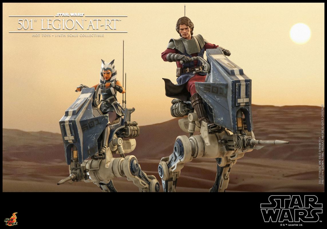 Star Wars - The Clone Wars - 501 Legion Scout & AT-RT Walker