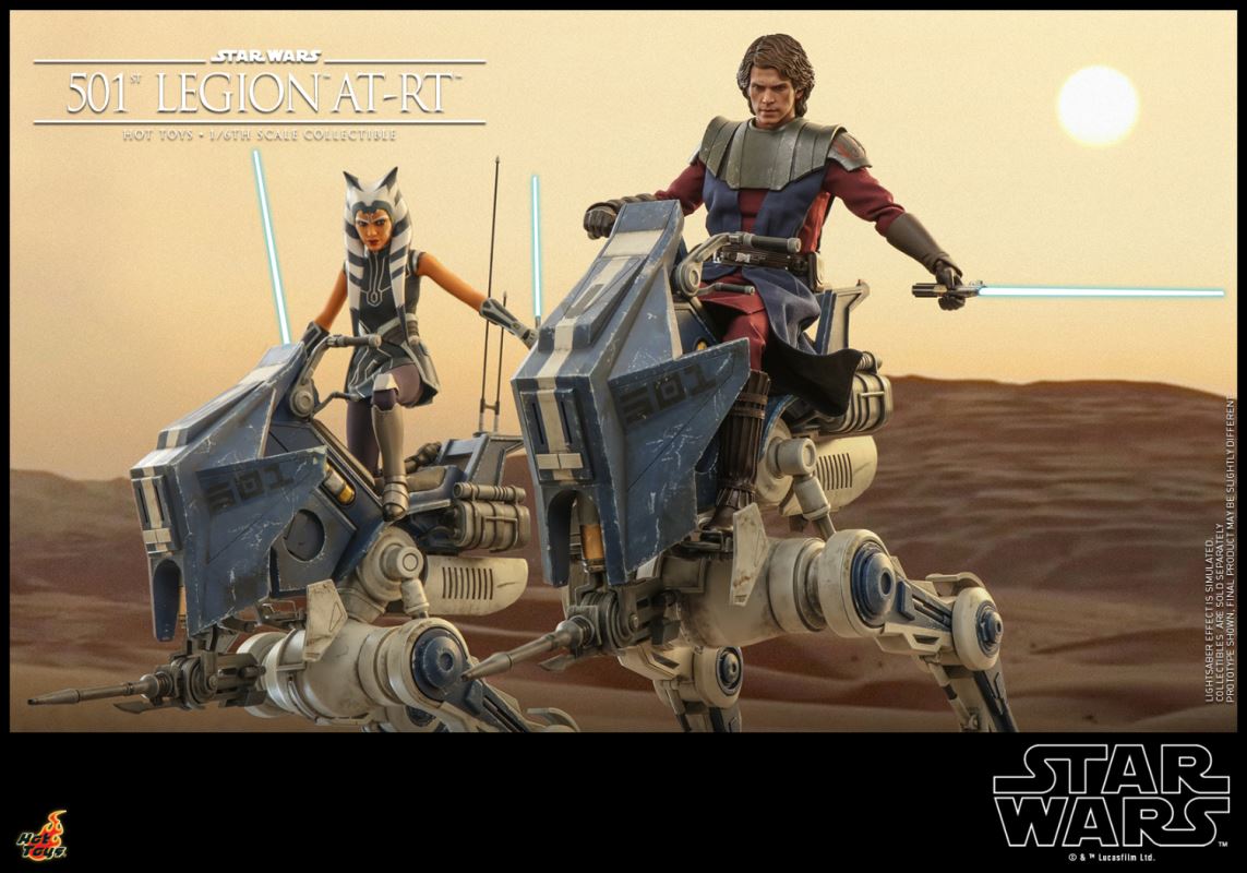 Star Wars - The Clone Wars - 501 Legion Scout & AT-RT Walker