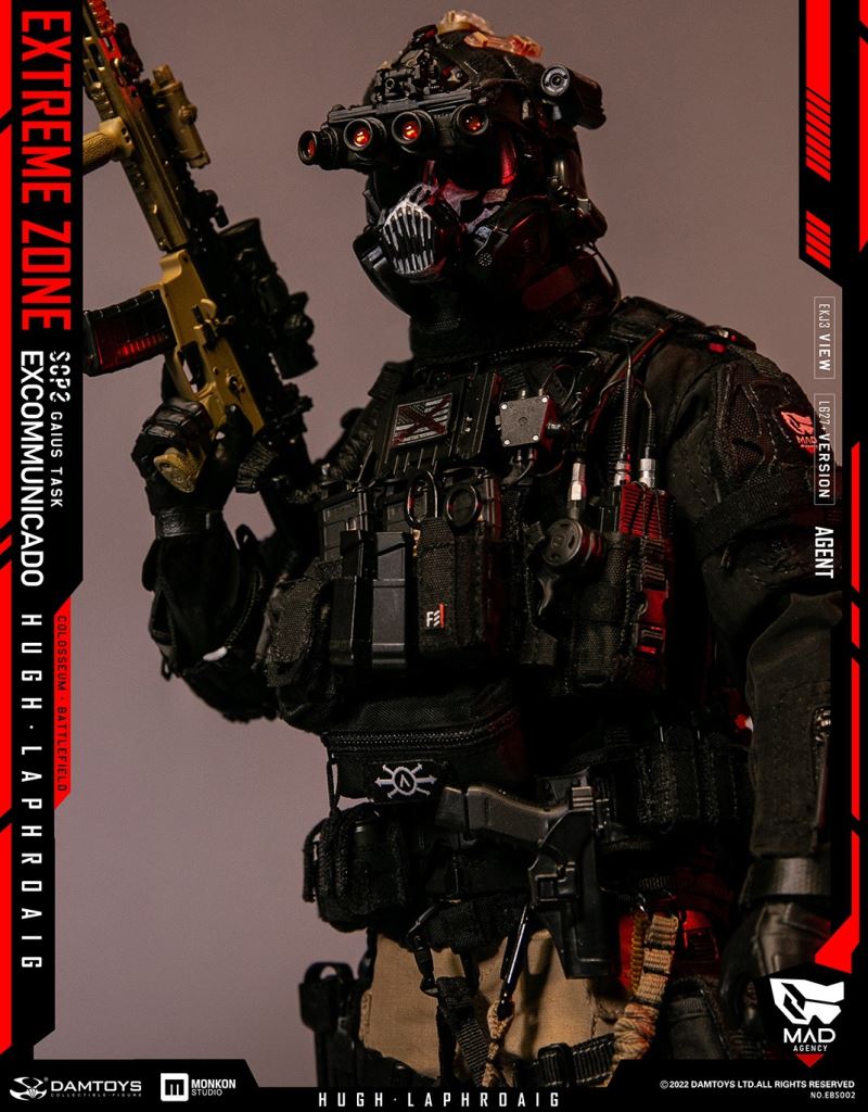 Original Story Collectible Figure Xtreme Battlefield - Agent Hugh Laphroaig 1/6