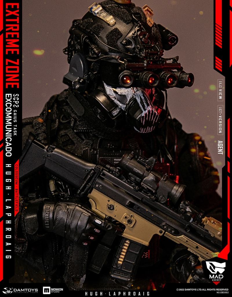 Original Story Collectible Figure Xtreme Battlefield - Agent Hugh Laphroaig 1/6