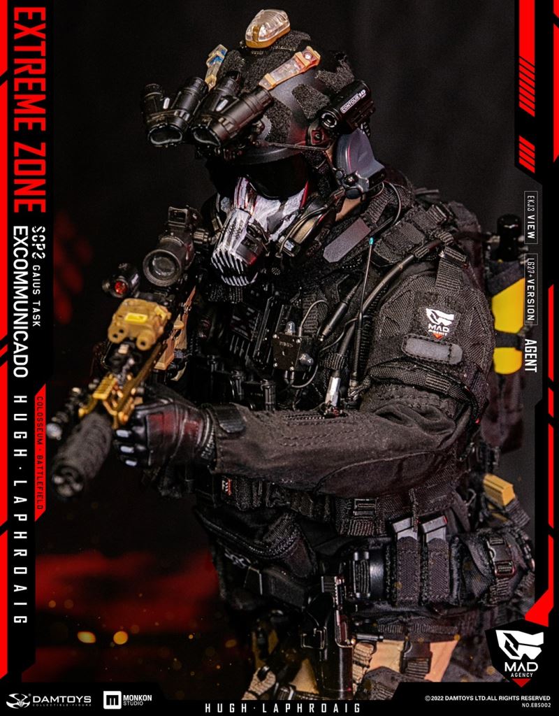Original Story Collectible Figure Xtreme Battlefield - Agent Hugh Laphroaig 1/6