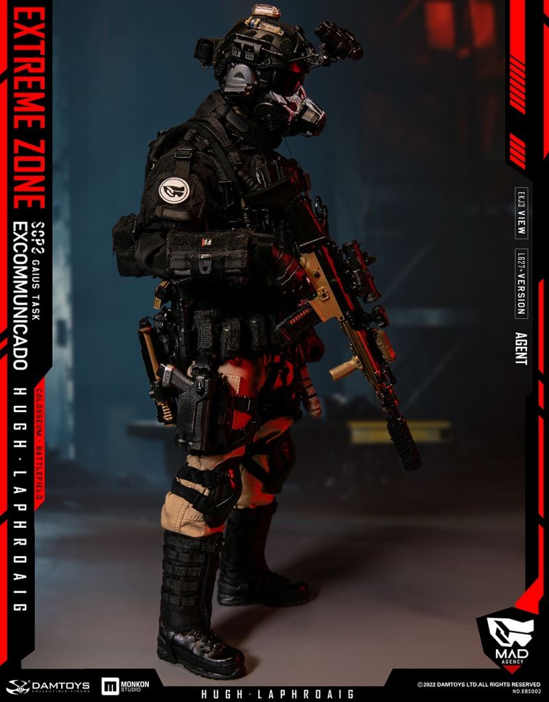 Original Story Collectible Figure Xtreme Battlefield - Agent Hugh Laphroaig 1/6