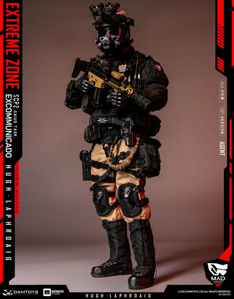 Original Story Collectible Figure Xtreme Battlefield - Agent Hugh Laphroaig 1/6