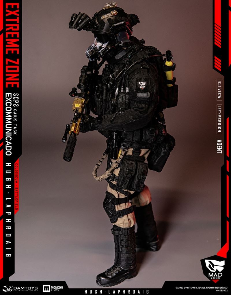 Original Story Collectible Figure Xtreme Battlefield - Agent Hugh Laphroaig 1/6