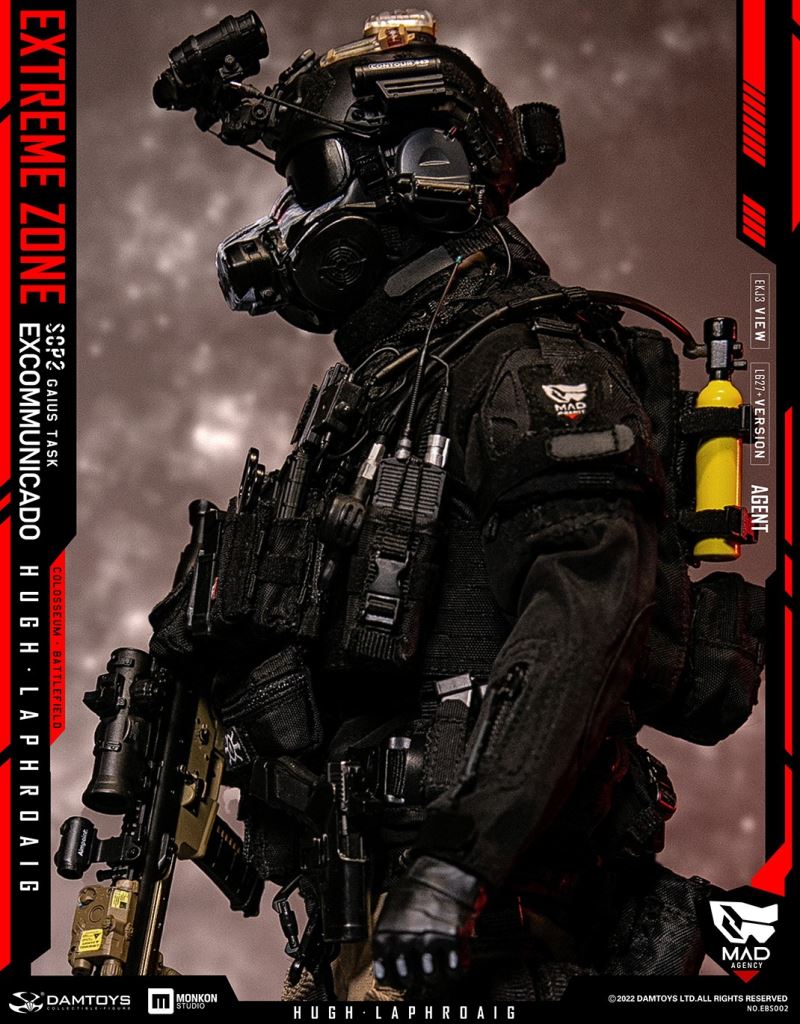 Original Story Collectible Figure Xtreme Battlefield - Agent Hugh Laphroaig 1/6
