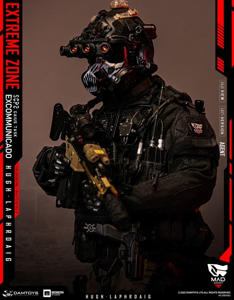 Original Story Collectible Figure Xtreme Battlefield - Agent Hugh Laphroaig 1/6