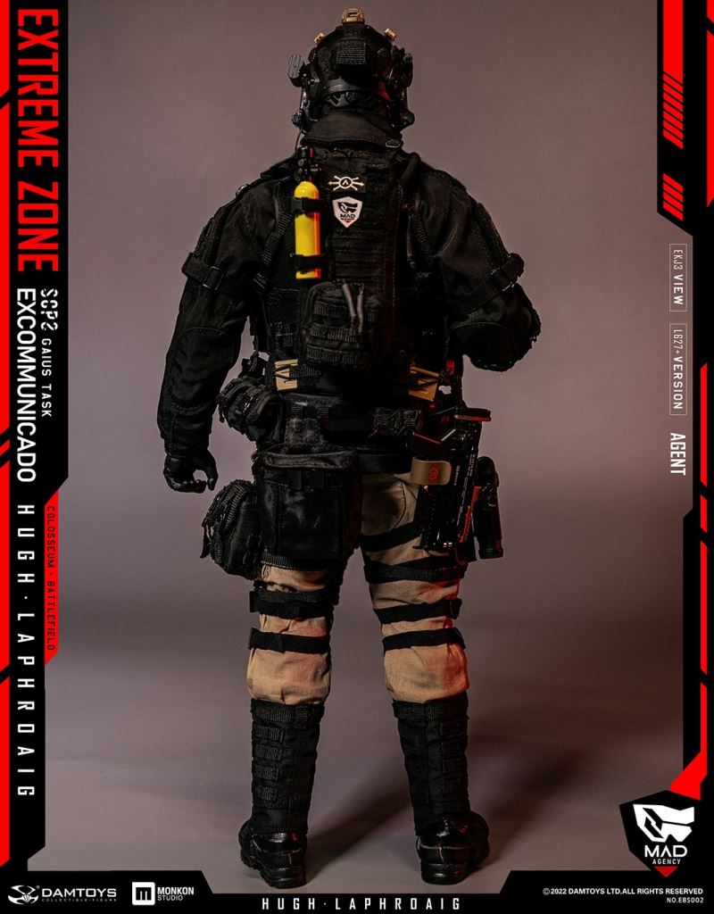 Original Story Collectible Figure Xtreme Battlefield - Agent Hugh Laphroaig 1/6