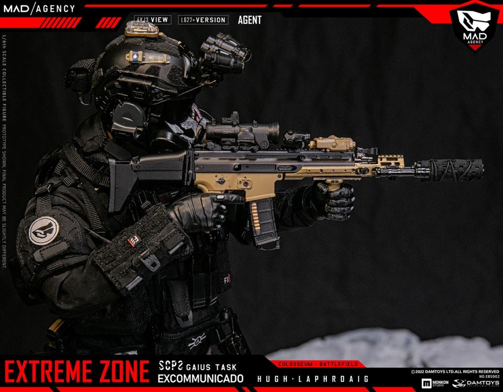 Original Story Collectible Figure Xtreme Battlefield - Agent Hugh Laphroaig 1/6