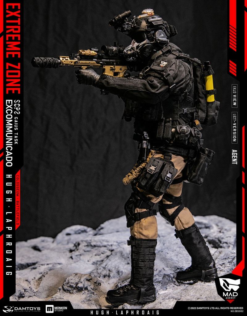 Original Story Collectible Figure Xtreme Battlefield - Agent Hugh Laphroaig 1/6