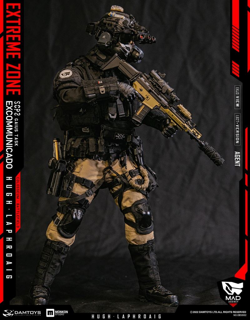 Original Story Collectible Figure Xtreme Battlefield - Agent Hugh Laphroaig 1/6