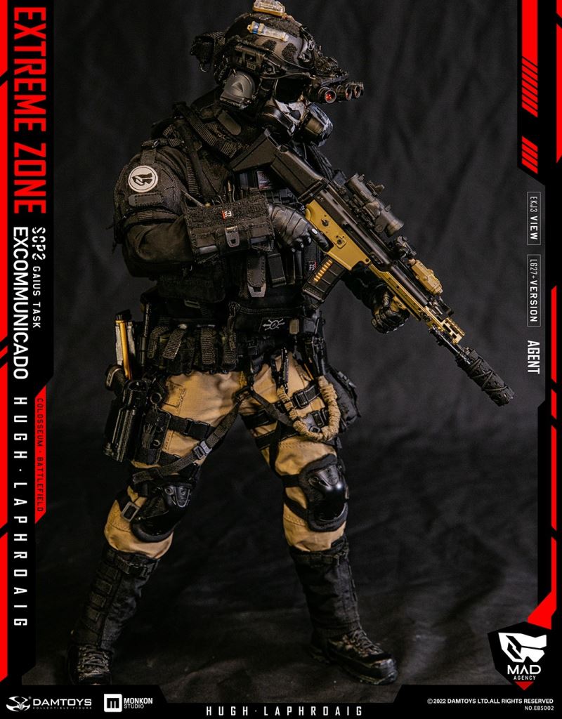 Original Story Collectible Figure Xtreme Battlefield - Agent Hugh Laphroaig 1/6