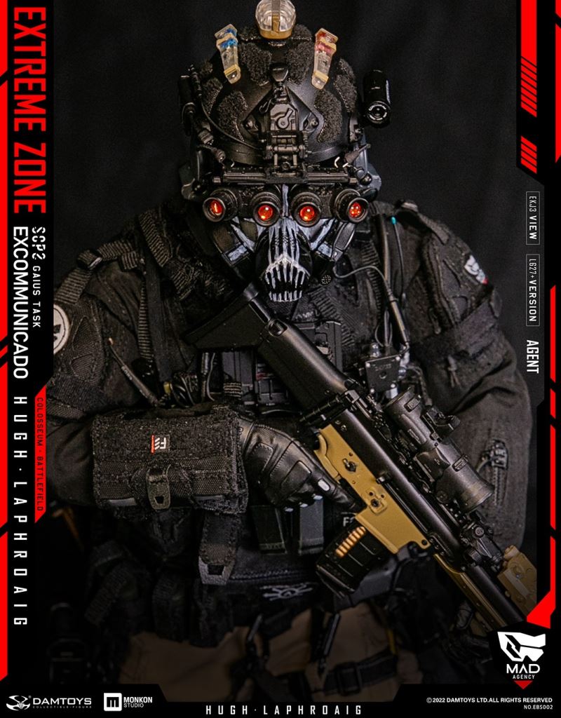 Original Story Collectible Figure Xtreme Battlefield - Agent Hugh Laphroaig 1/6