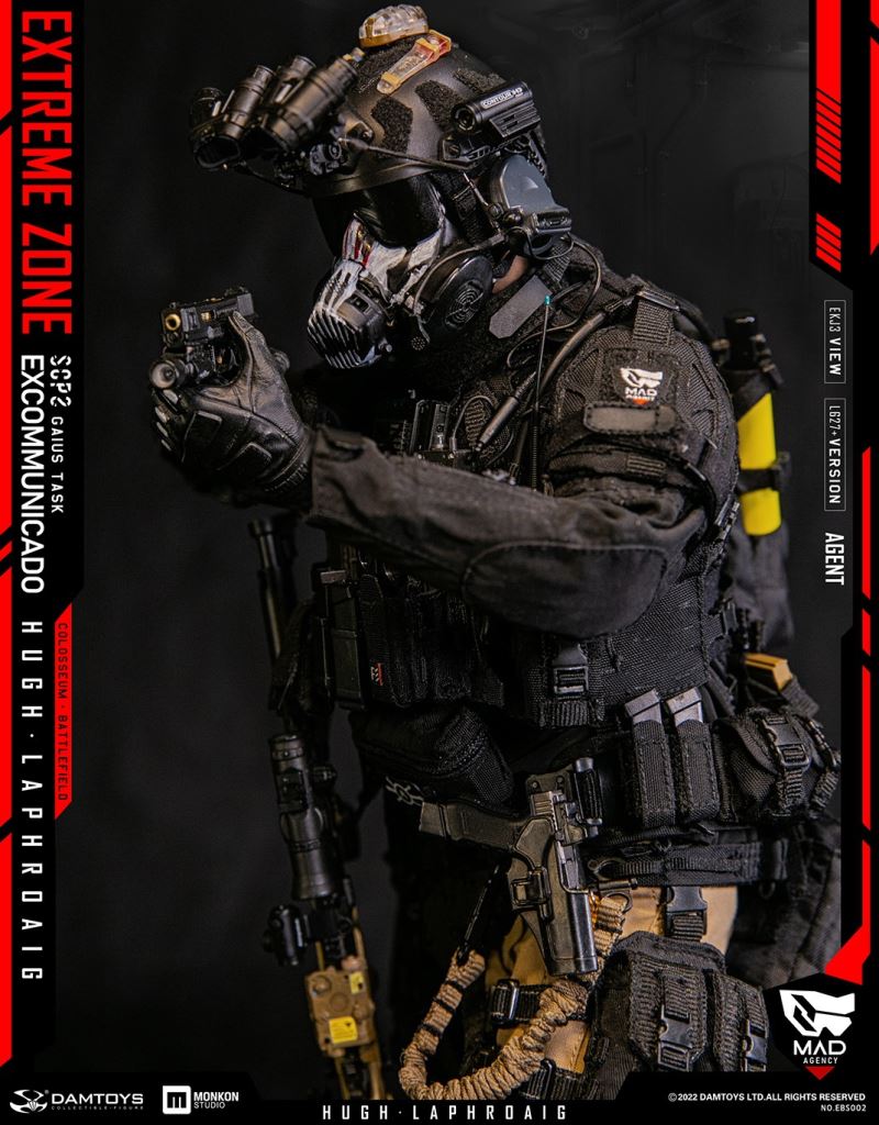 Original Story Collectible Figure Xtreme Battlefield - Agent Hugh Laphroaig 1/6