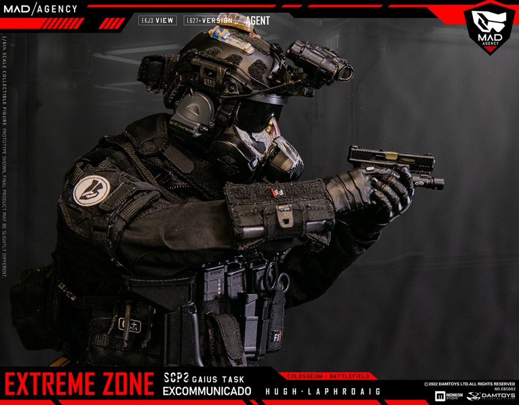 Original Story Collectible Figure Xtreme Battlefield - Agent Hugh Laphroaig 1/6